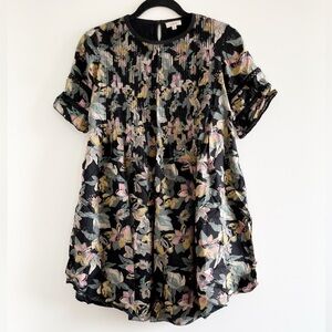 Wilfred Floral Pleated Dress